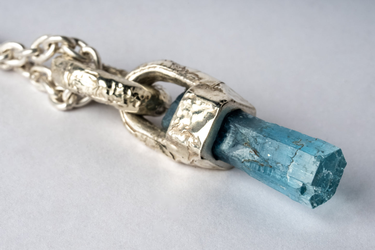 Parts of 4 Talisman Aquamarine SPECIMEN