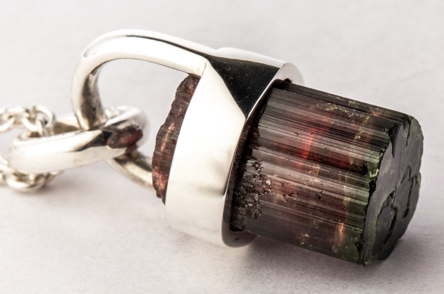 Parts of 4 Talisman Necklace SPECIMEN Elbaite