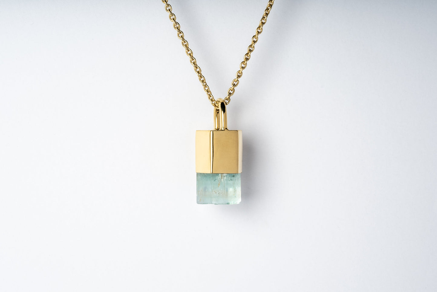 Parts of Four Talisman Necklace Aquamarine Specimen