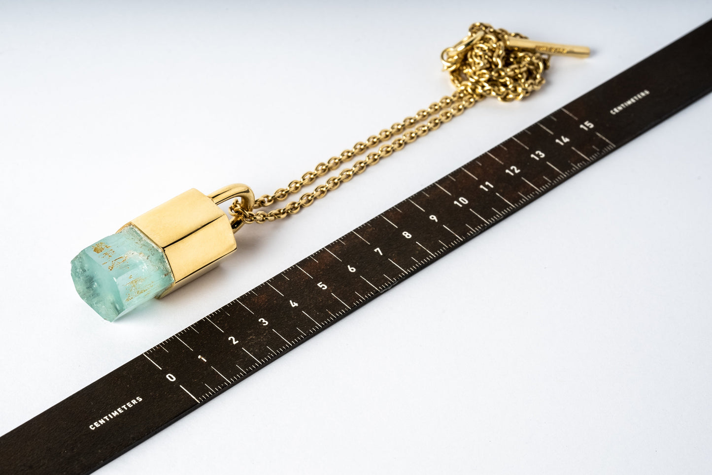 Parts of Four Talisman Necklace Aquamarine Specimen