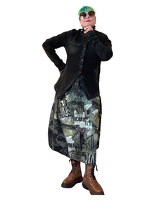 Rundholz Camo Print Skirt