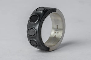 Sistema Ring Polished Black Diamonds