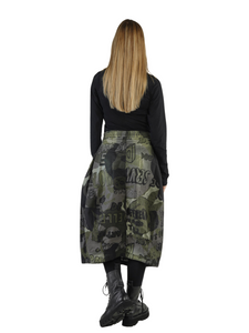 Rundholz Camo Print Skirt