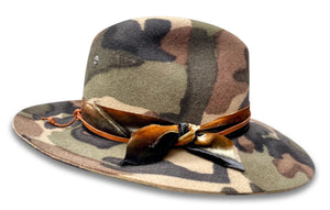 GI Jane Camo Fedora