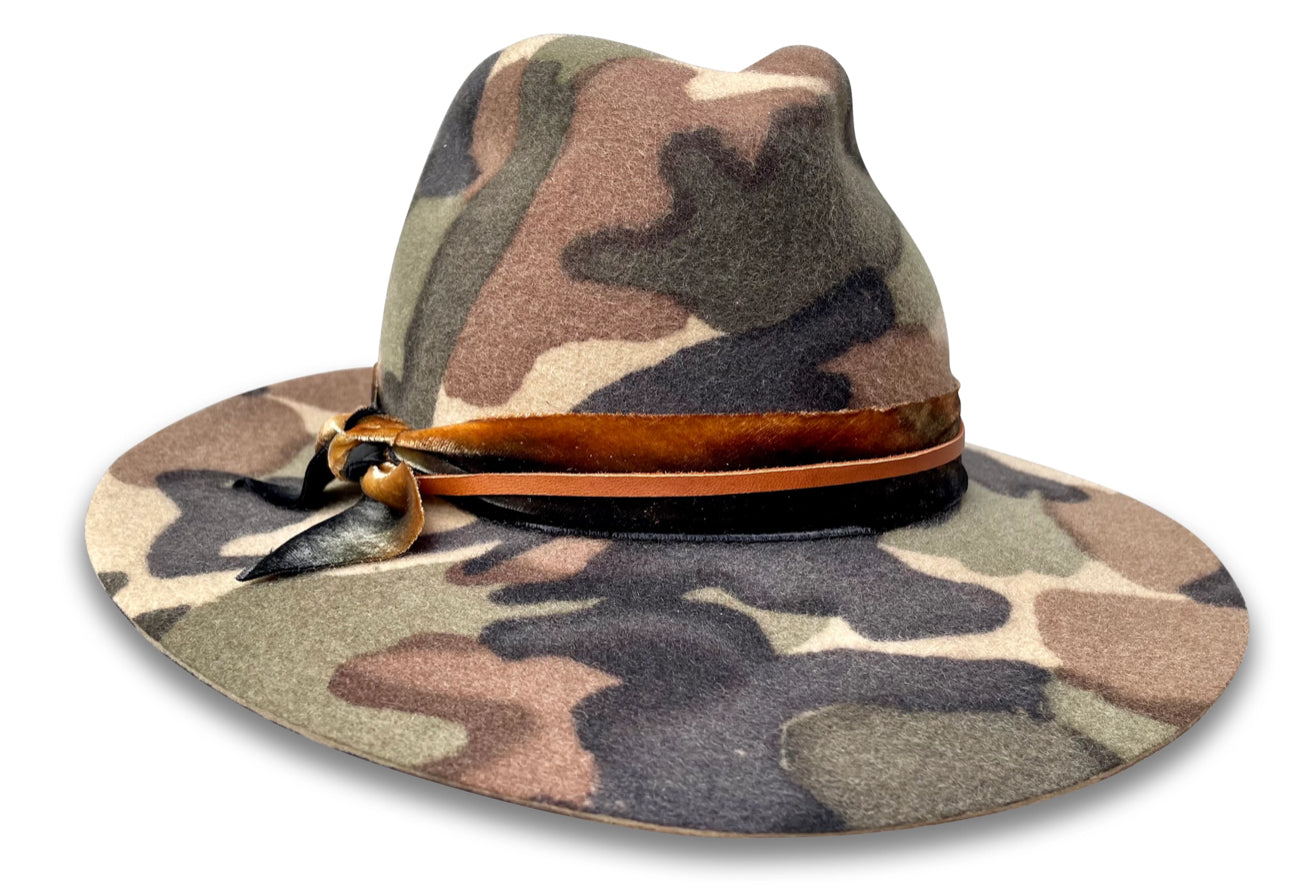 GI Jane Camo Fedora