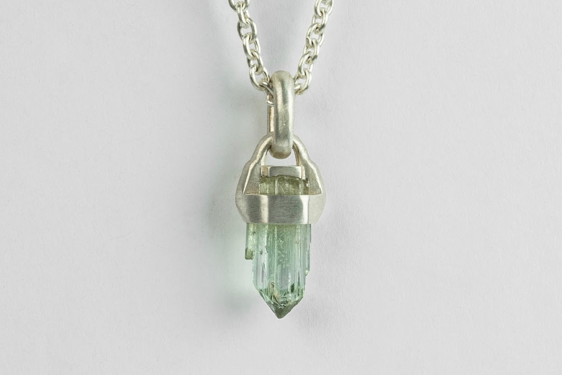 Talisman Necklace SPECIMEN with Elbaite