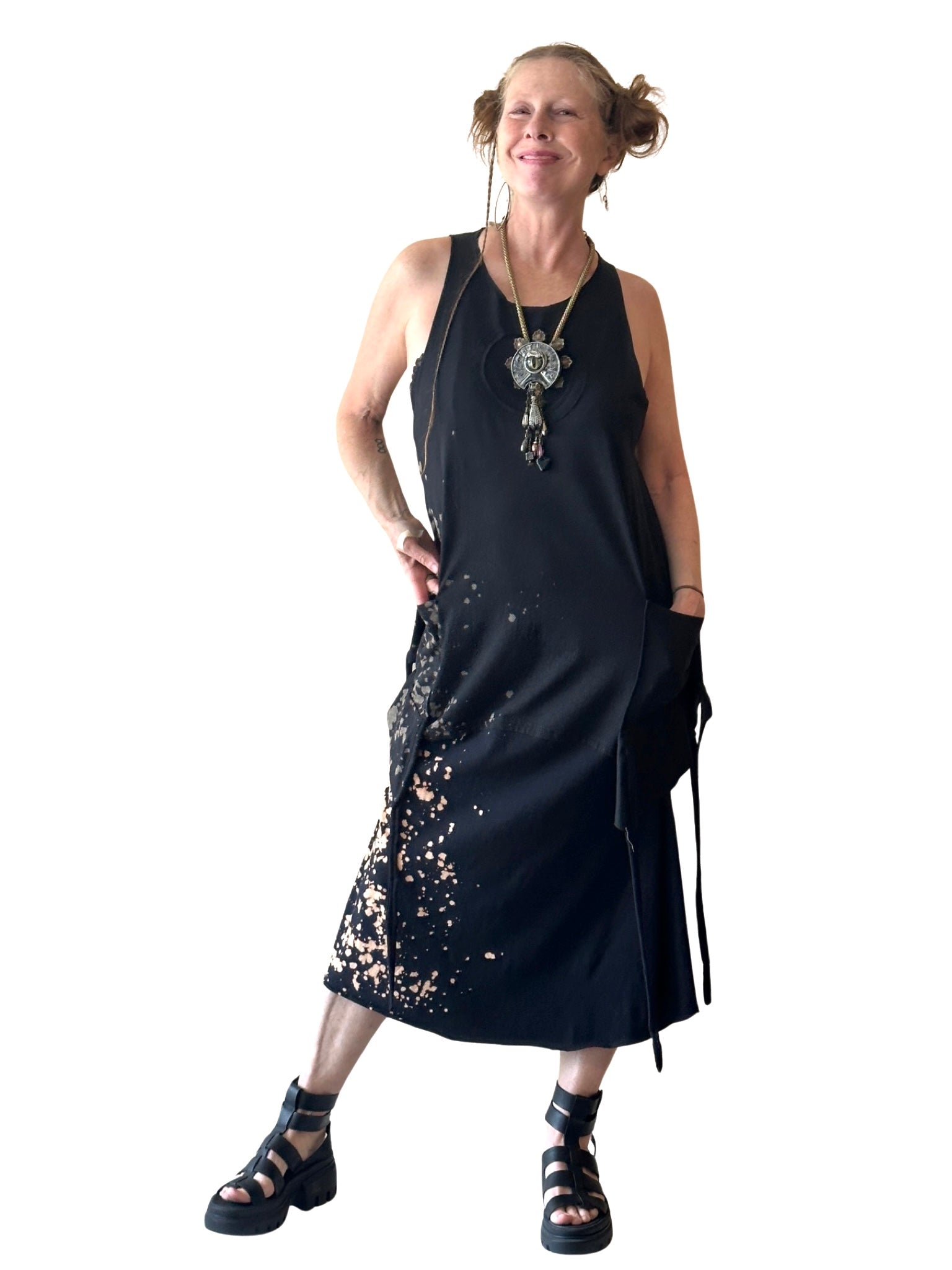 Meteor Clothing - Moon Bits Long Tank Dress