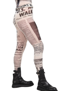 News Headlines Leggins