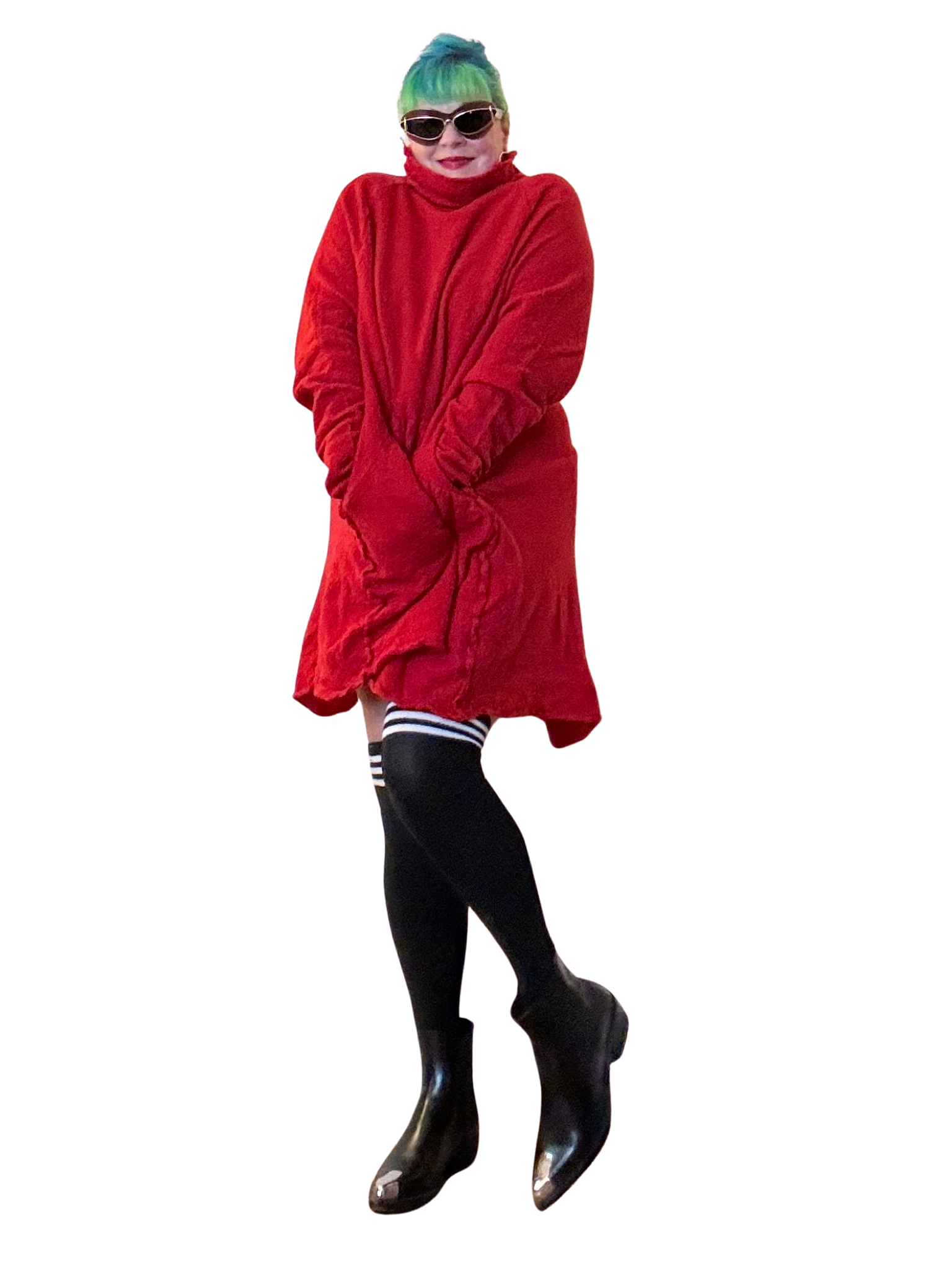 Rundholz Mainline Red Wool Sweater