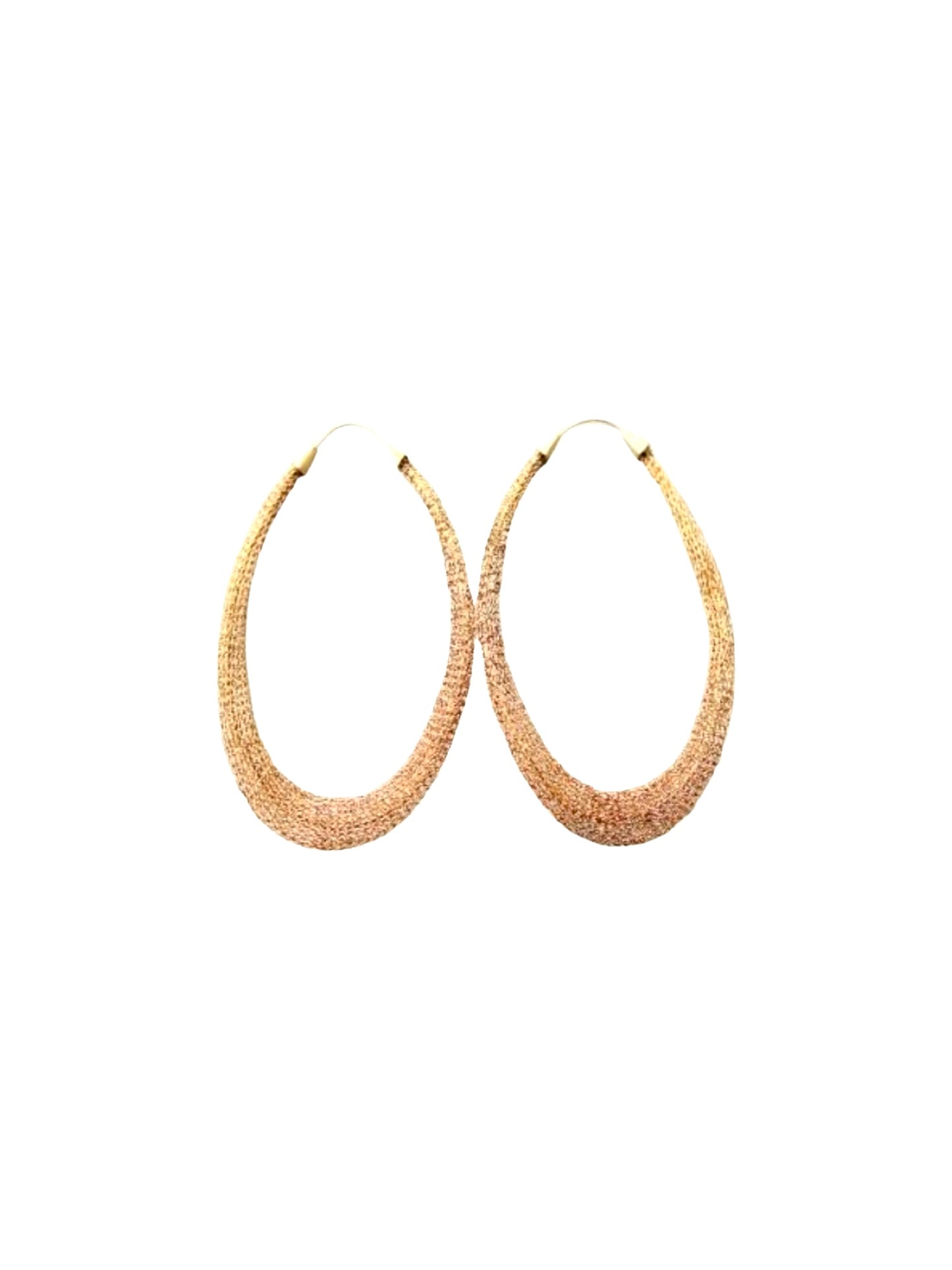 Milena Zu Large Oval Earrings