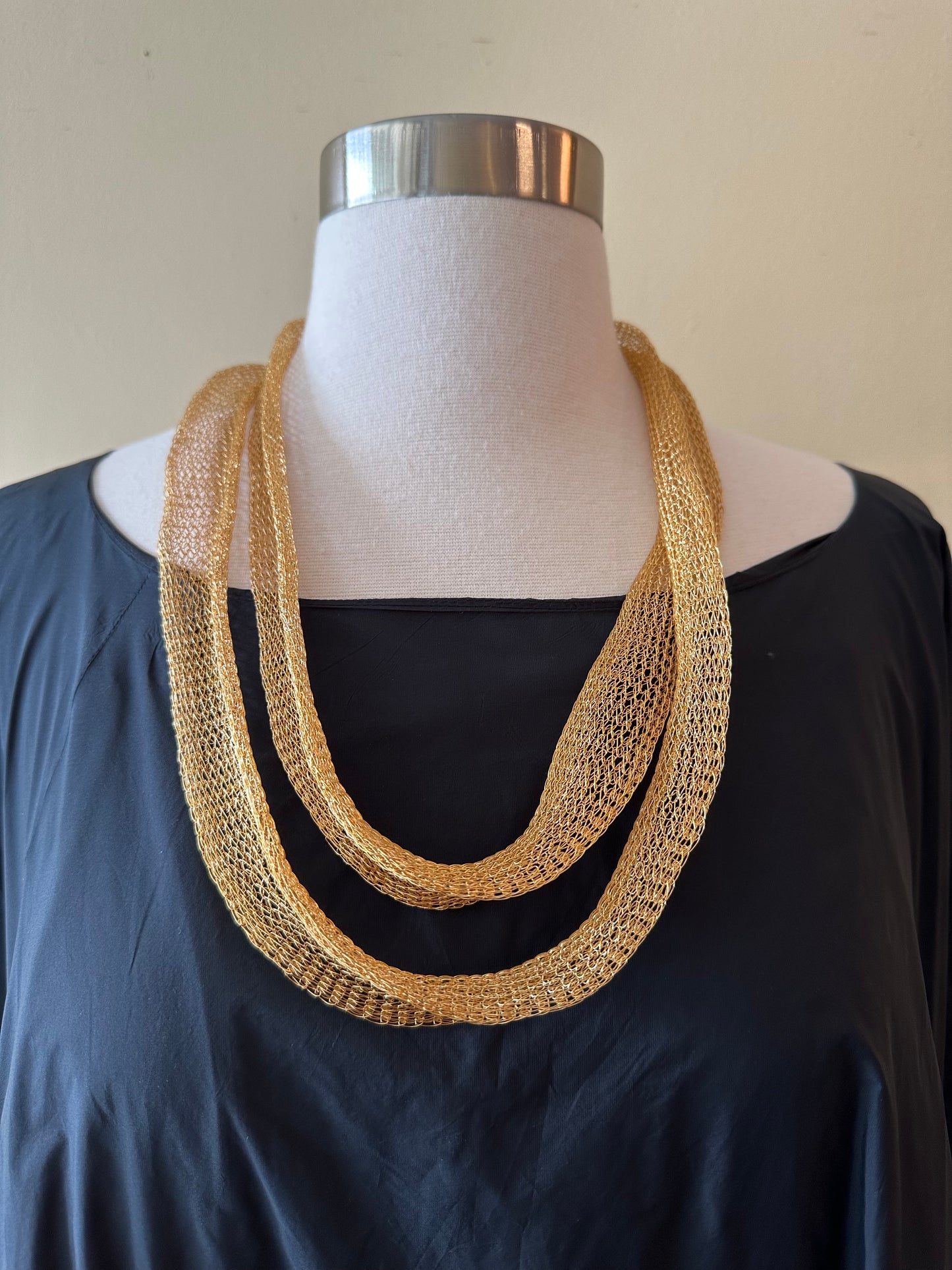 Milena Zu Gold Wrap Necklace