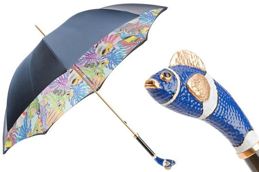 Blue Nemo Handle Umbrella