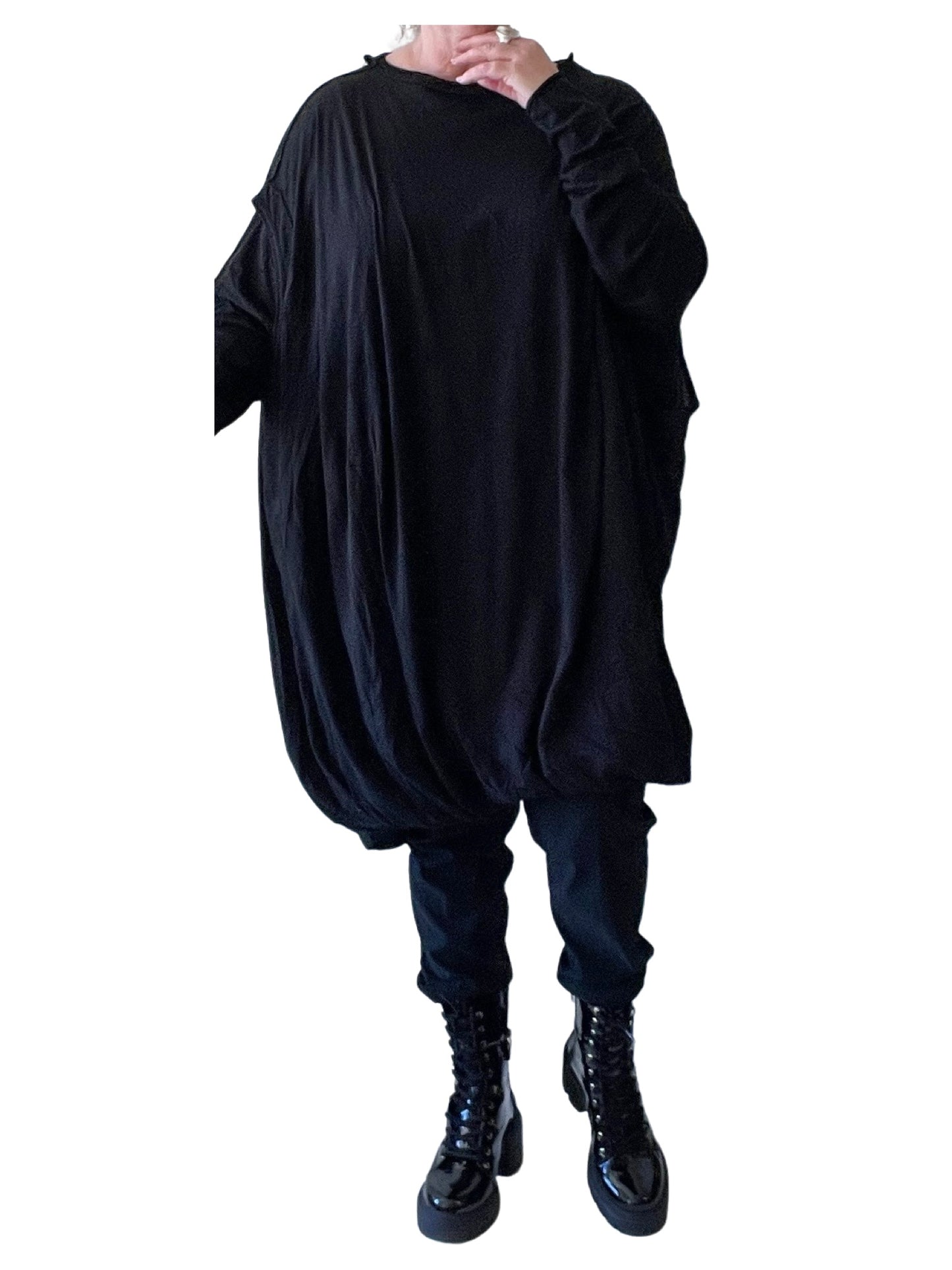 Rundholz Black Tunic Dress