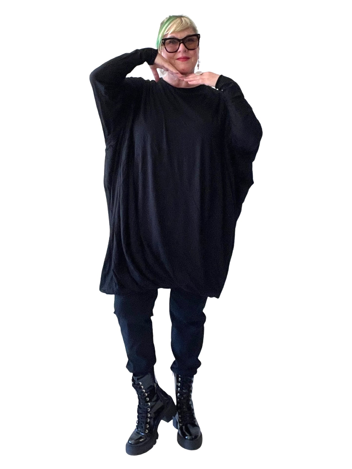 Rundholz Black Tunic Dress